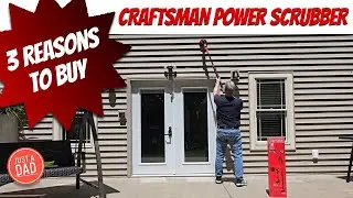 CRAFTSMAN 20V Cordless Power Scrubber CMCPS520D1 REVIEW