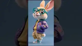 Rabbit dance #shortvideo #funny #3danimation #kidsstory #cute #viralvideo #cutecat #cartoon