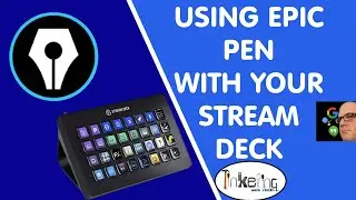 Epic Pen settings on Stream Deck