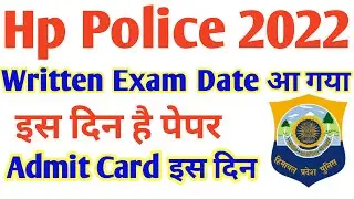 Hp police Exam date 2022 Out Now |  Hp police Exam date out now |