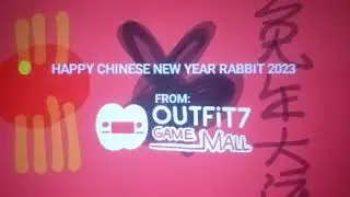Outfit7 Game Mall Happy Chinese New Year Rabbit 2023