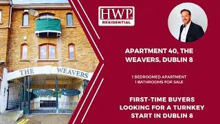 New Listing: Turnkey 1-Bed Apt. in The Liberties, Dublin 8 | Private Balcony | HWP Estate Agents