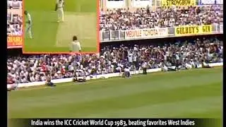 World Cup Cricket 1983 .This day, today, 37 years ago 🏏 🇮🇳 🏆