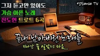 🎵 〈끝내 남아버린 노래들〉 #진도현트로트 #감성트로트 #주말플레이리스트