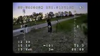 Dragon Link RC system flys over 1 KM without any receiver antenna at all !!!