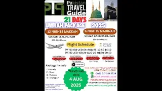 21 Days Umrah Package