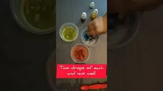 How to make new colours from basic colours? #science #sciencefacts