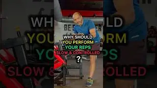 Why should you perform your repetitions Slow & Controlled #strengthtraining #biomechanics