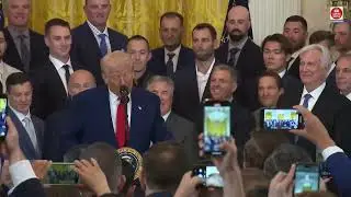 Dodgers Honored at White House by President Trump for 2024 World Series Victory