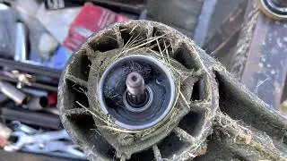 How To Grease A String Trimmer Head Gear | Weed Whacker
