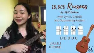 10,000 Reasons Easy Ukulele tutorial (Learn it in just 10 mins)