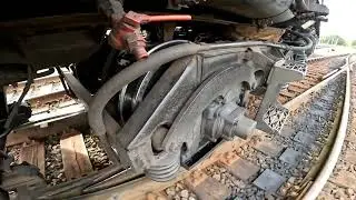 Тележка тепловоза М62 / M62 locomotive bogie wheelcam