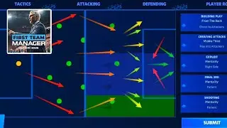 FTM 26 TACTICS - How To setup tactics in first team manager 26