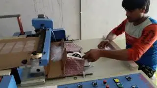 Zip lock bag making machine