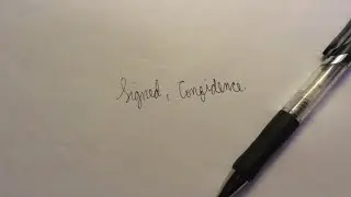 Signed, Confidence. | Princes Rica I. Toquero