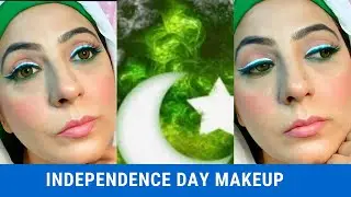 Independence day makeup look /#independencedaymakeup #itshorrainfatima