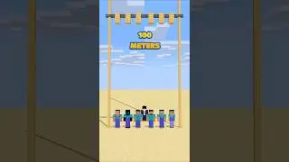 HELP Herobrine To Power Up And Win The Who Can Jump Highest #friendship #shorts #trending #anime