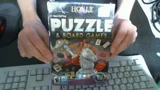 Unboxing a SEALED copy of 2009 Hoyle Puzzle & Board Games! Garage Sale Find for $3