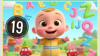 A to Z Alphabet Song 🎵 | Learn ABC with Cute Cartoon Baby | Kids Learning Video #abc #alphabet #song
