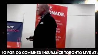 ***Kick Off  Launching for Q2 Combined INsurance Toronto live at Sheraton Hotel ***