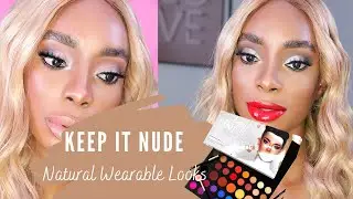 MORPHE AND JAMES CHARLES PALETTE | 2 NATURAL WEARABLE LOOKS 1 PALETTE EYESHADOW. BEGINNERS FRIENDLY