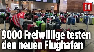 So sieht es 100 Tage vor der BER-Er&ouml;ffnung in Berlins neuem Flughafen aus