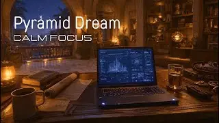 Pyramid Dreams | Calm Focus &bull; Alpha Binaural Study & Work Ambient | Pure Peace Playlist
