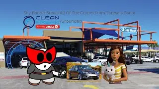 Shy Bandit Steals All of the Colors from Teresa's Car at Clean Freak Car Wash/Grounded
