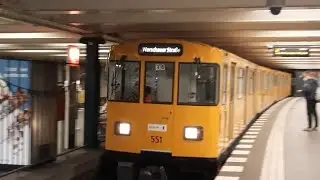 U3 Berlin mitfahrt von Wittenbergplatz nach Hallesches Tor mit den A3L92 | &Ouml;PNV Berlin