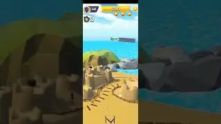 Balloon Beach! - Sand Castle level