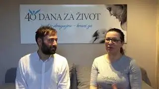 Ante  Caljkusic director de 40 D&iacute;as por la vida Croacia y Petra Milkovic nos cuentan su experiencia