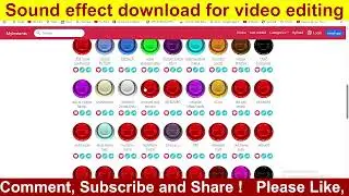 sound effects for video editing download kaise kare