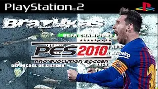 PES 2010 BRAZUKAS PLAYSTATION 2