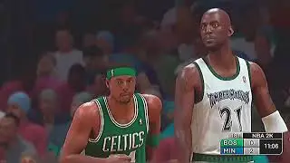 NBA 2K26 MyEras 2003 Wolves v Celtics 