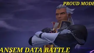 Ansem Data Battle KINGDOM HEARTS (PROUD MODE)