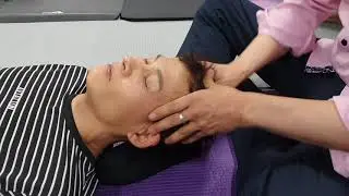 두피풀어 목디스크  구안와사어깨통증관리하기