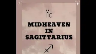 '🌌MidHeaven In Sagittarius♐🦉Spiritual Meaning In Astrology.!🌌 09/20/25