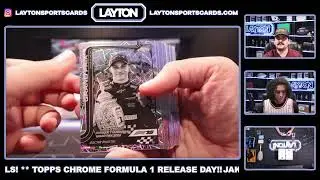 CASE HITS GALORE!! 2025 Topps Chrome Formula 1 Racing Hobby 12 Box Case Break #1