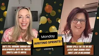Monday Writing Sprints - Sienna's Spills the Tea about Sweet Love Book Event