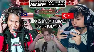 MIRKO'S reaction to MALAYSIA vs TURKIYE IESF WEC25
