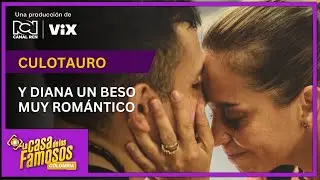 ¡Ay, el amor!: Culotauro el roba un beso a Diana Ángel en La casa de los famosos Colombia