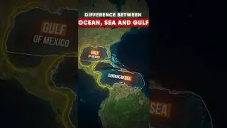 Ocean, Sea, Gulf ad Bay: Understanding the Differences 🌊 #upsc #geography #ocean