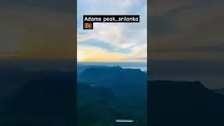 Adams peak 😲😳😩srilanka 🇱🇰 #srilanka #travel #traveling #world #free #fypシ゚ #alone #happy #hatton