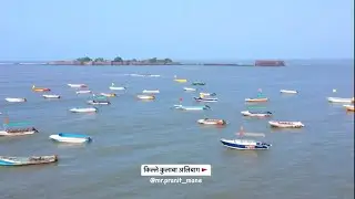 😍Kulaba fort drone shot😍. #alibagh