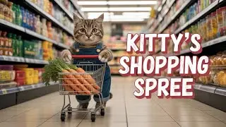 A Day With the Sweetest Cat Ever | Shopping, Cooking & Endless Adorableness