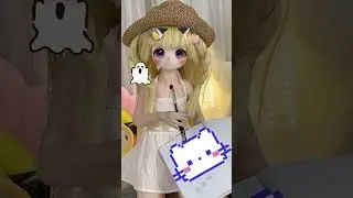 Will you pay attention to her lovely?🥹🥹🥹 #anime #mozu #cute #doll
