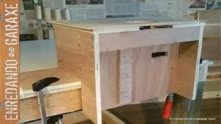 Plantilla para fresar espigas con la fresadora, parte 1. Tenon router jig, part 1.
