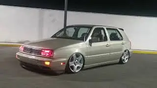 Mk3 Bagged #EuroStance #volkswagen #Golfsand 🧸