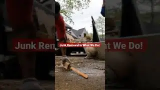 A Day In The Life Of Junk Squad Junk Removal Service #shorts