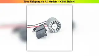 40mm BLDC Inrunner Brushless Motor High Speed Jetfan EDF Ducted Jet Fan Air Blower Turbo For